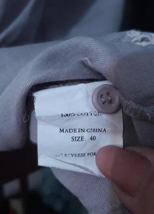 Легкая натуральная блузка для беременных. gustommade.4 фото