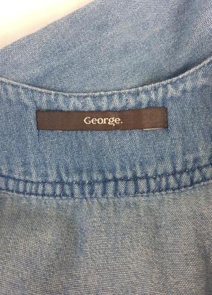 Джинсовий комбінезон george8 фото