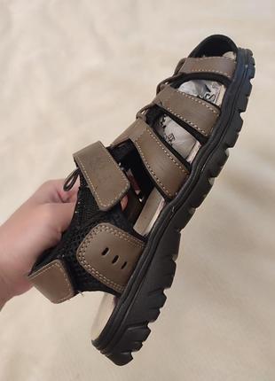 Нові. босоніжки на хлопчика 22 см. сандалі для хлопчика4 фото