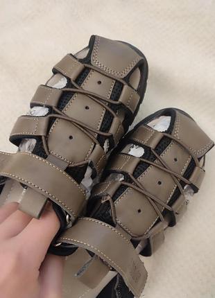 Нові. босоніжки на хлопчика 22 см. сандалі для хлопчика3 фото