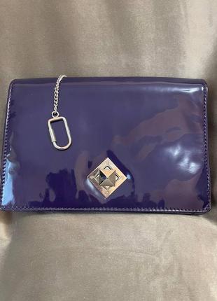 Клатч сумка фіолетова sonia rykiel італія