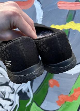 Skechers air-cooled летние кроссовки 36 размер мокасины черные5 фото