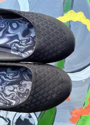 Skechers air-cooled летние кроссовки 36 размер мокасины черные8 фото