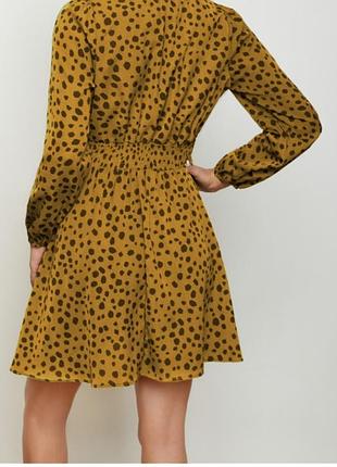 Коротка атласна сукня (платье) розмір s