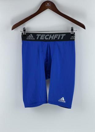 Компрессионные шорты для тренировок adidas techfit1 фото