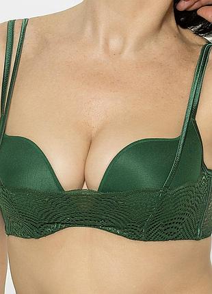 Бра с кружевом зелёный brabrabra новый