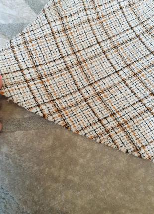 Идеальное твидовое платье платье платье трендовое меди