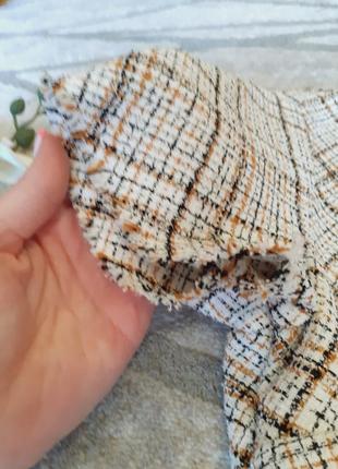 Идеальное твидовое платье платье платье трендовое меди