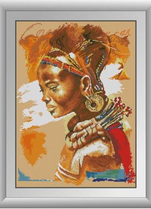 Алмазная мозаика африканка настольная игра пазлы стразы картина рисовать по номерам