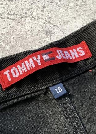 Vintage tommy hilfiger jeans 90s black womens carpenter винтаж женские черные штаны брюки джинсы томми хилфигер оригинал размер с s10 фото