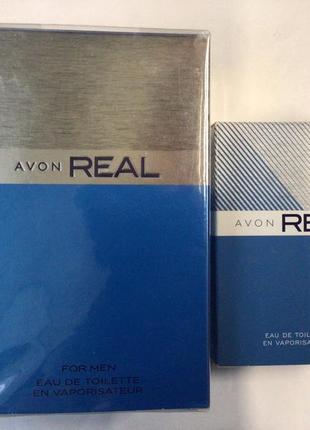 Мужская туалетная вода real avon