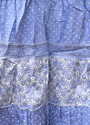 Трансформер:  натуральная х/б юбка-сарафан  – это две обновки за одну покупку!4 фото