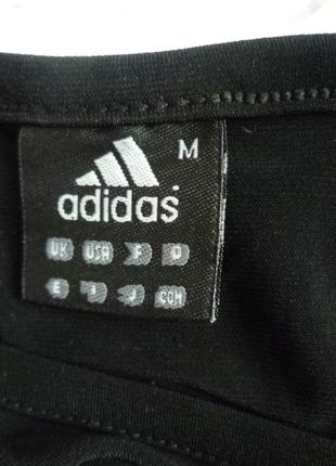 Чёрная футболка adidas5 фото
