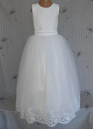 Святкове фатинове дитяче плаття