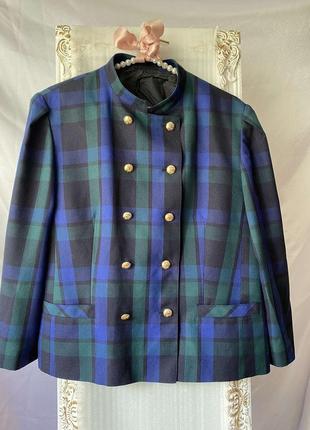 Винтажный полушерстяной жакет delmod