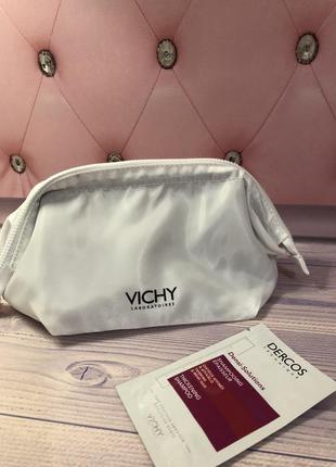 Косметичка vichy, с подарком2 фото