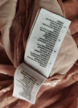 Нежный пудровый бархат платье от &other stories2 фото