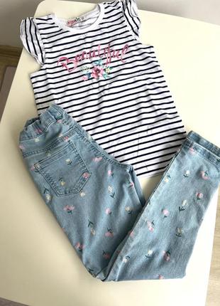 Футболка джинси