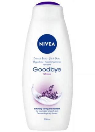 Гель для душу nivea лаванда та мед, 750 мл