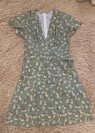 Сукня сарафан плаття літнє оливка фісташка s3 фото