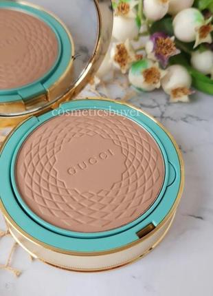 Бронзер бронзирующая пудра бронзатор гуччи гуси gucci éclat soleil luminous bronzer2 фото