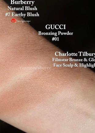 Бронзер бронзирующая пудра бронзатор гуччи гуси gucci éclat soleil luminous bronzer6 фото