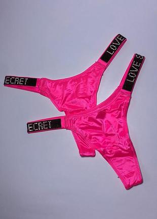 Новые трусики-стринги в стиле victoria’s secret