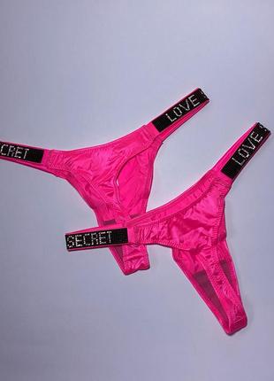 Новые трусики-стринги в стиле victoria’s secret2 фото