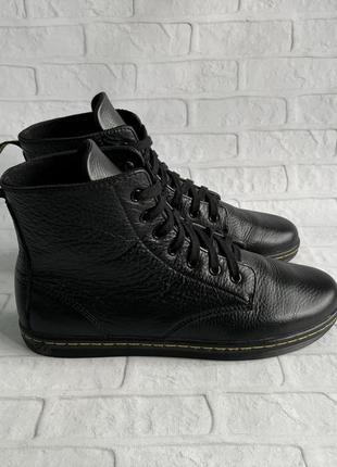 Кожаные ботинки dr. martens leyton шкіряні черевики сапоги оригинал