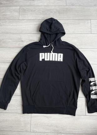 Худи puma classics ess big logo спортивная кофта толстовка оригинал