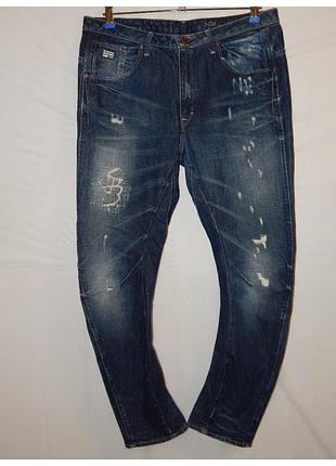 Джинсы женские g star arc 3d tapered wmn restored denim1 фото