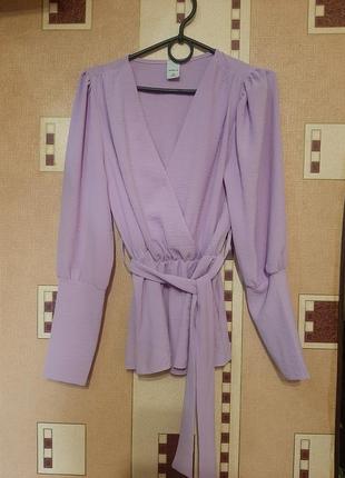 Блуза фіолетова zebra