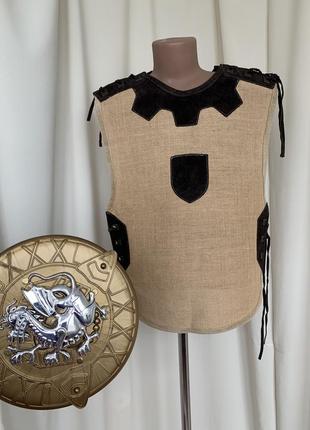 Рыцарь 5-10 лет костюм средневековый фэнтези щит3 фото