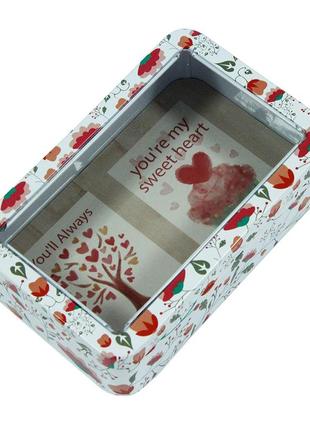 Банка с прозрачной крышкой "аморе", 250 г