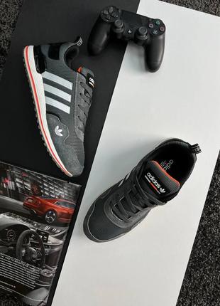 Мужские кроссовки adidas pod-s3 grey white4 фото
