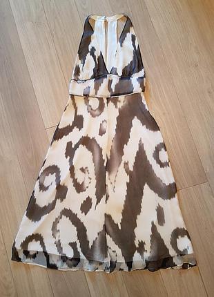 Tommy hilfiger 100%silk платье сарафан