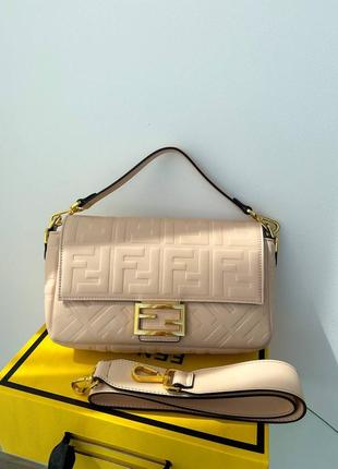 Женская сумка в стиле фенди багет fendi6 фото
