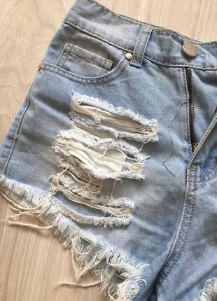 Рваные джинсовые шорты asos2 фото