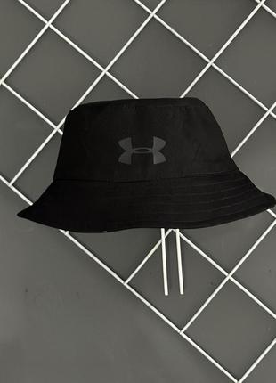 Панама  андер армор черная мужская женская летняя under armour унисекс