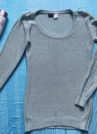 Тоненький светр з люрексом