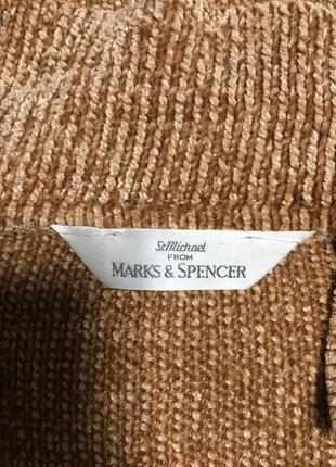 М'який вилюровый кардиган,жакет із синелі m&s3 фото