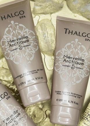 Скраб із пластівцями морської солі "дивовижна арктика" thalgo arctic wonder salt flake scrub