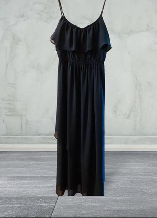 Летнее макси платье сарафан tom tailor denim. размер s-m1 фото