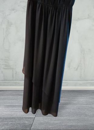 Летнее макси платье сарафан tom tailor denim. размер s-m3 фото