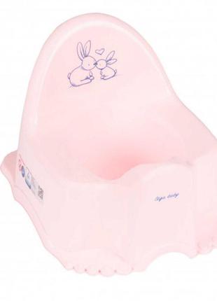 Детский горшок tega baby eco rabbit pink1 фото