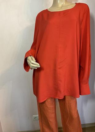 Вискозная приемная блузка- батал/20/brend next