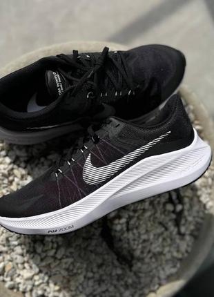 Оригинальный, new! оригинальные кроссовки nike air zoom black-white черно-белые стильные 40, 40.5, 41, 41.5, 42, 43, 44, 45