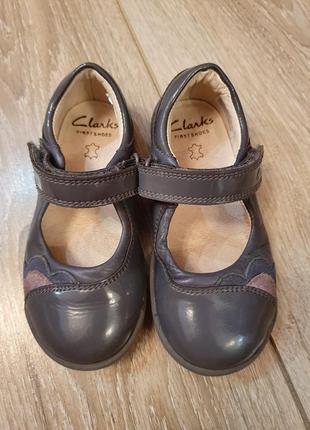 Туфли кожа clarks р.22,53 фото