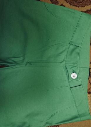 Распродажа! светло-зеленые брюки 44-46 размера3 фото