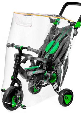 Трехколесный велосипед galileo strollcycle black/green3 фото